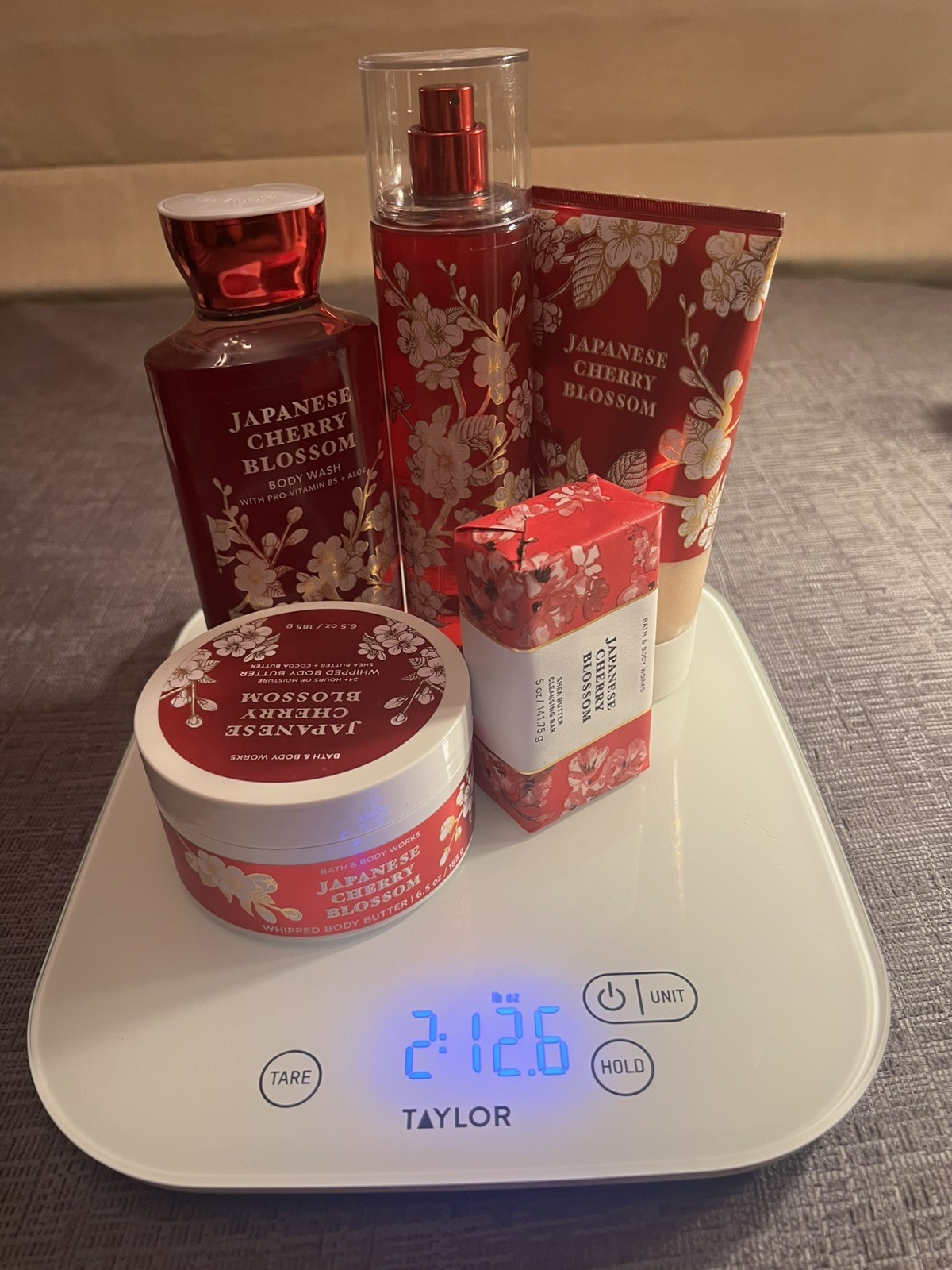 NEW Bath & Body Works Japanese Cherry Blossom 5-Piece Body Care Set – Full Size