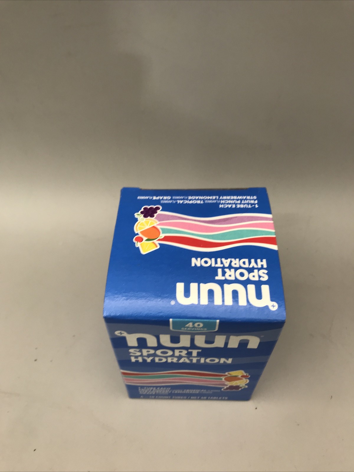 4 Tubes Nuun Sport Electrolyte Hydration Tablets Tubes 40 Servings Exp 03/26