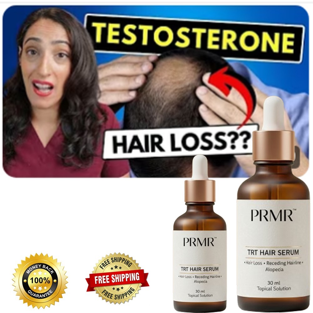 2x Herbal Hair Care Serum PRMR Topical Solution Dropper Bottle – (30 ml)