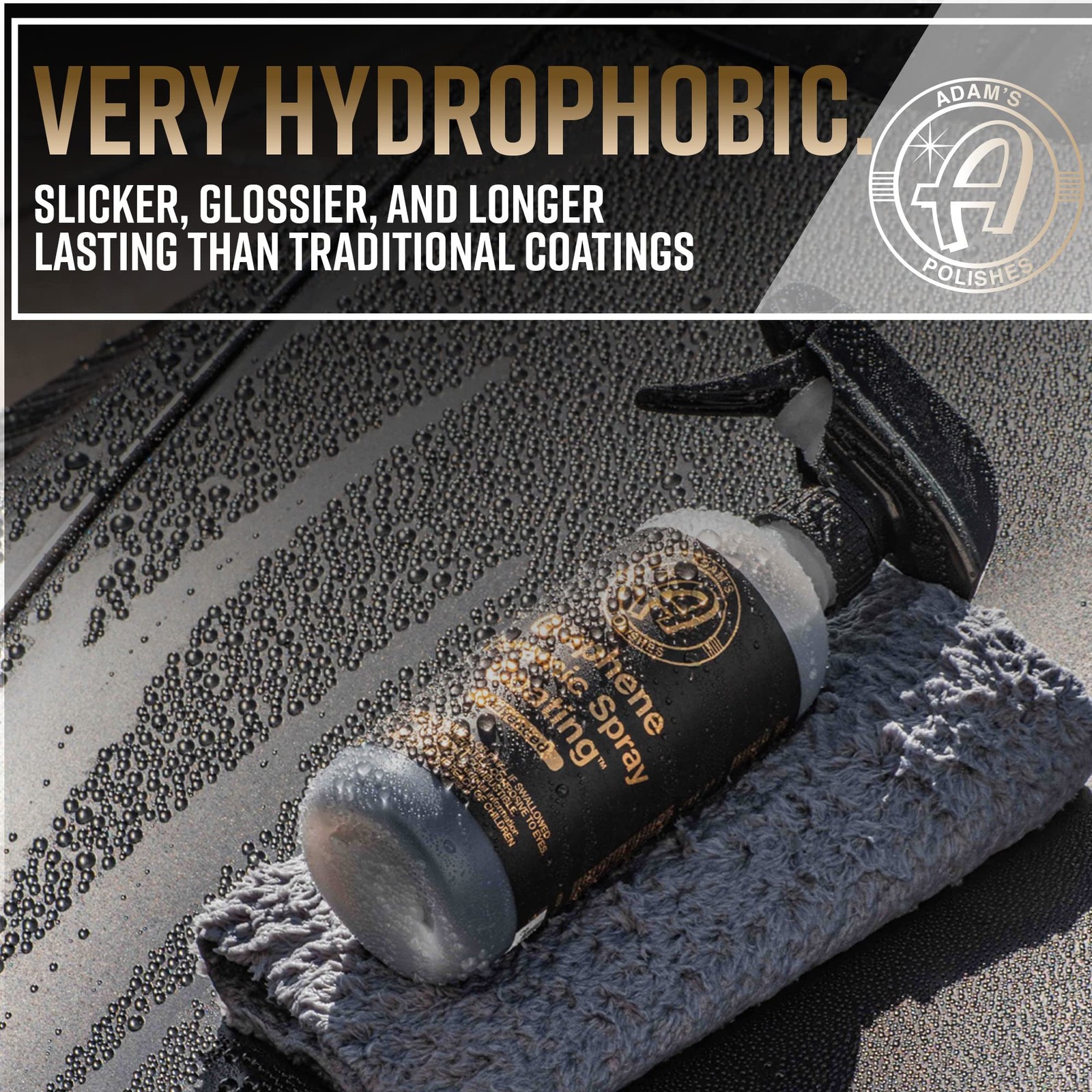 Adam’s Advanced Graphene Ceramic Spray Coating – 18+ Months Sprayable Graphene