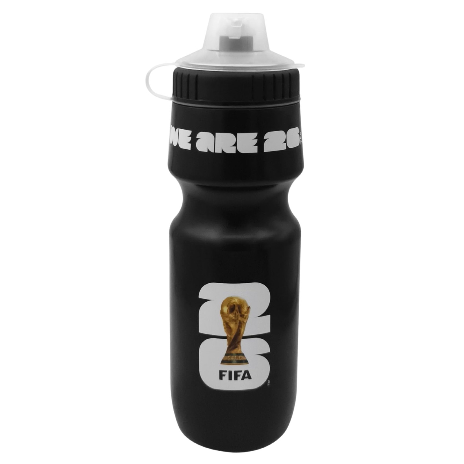 Official FIFA World Cup 2026 Edition – 24oz Refillable 24 Ounces, Black