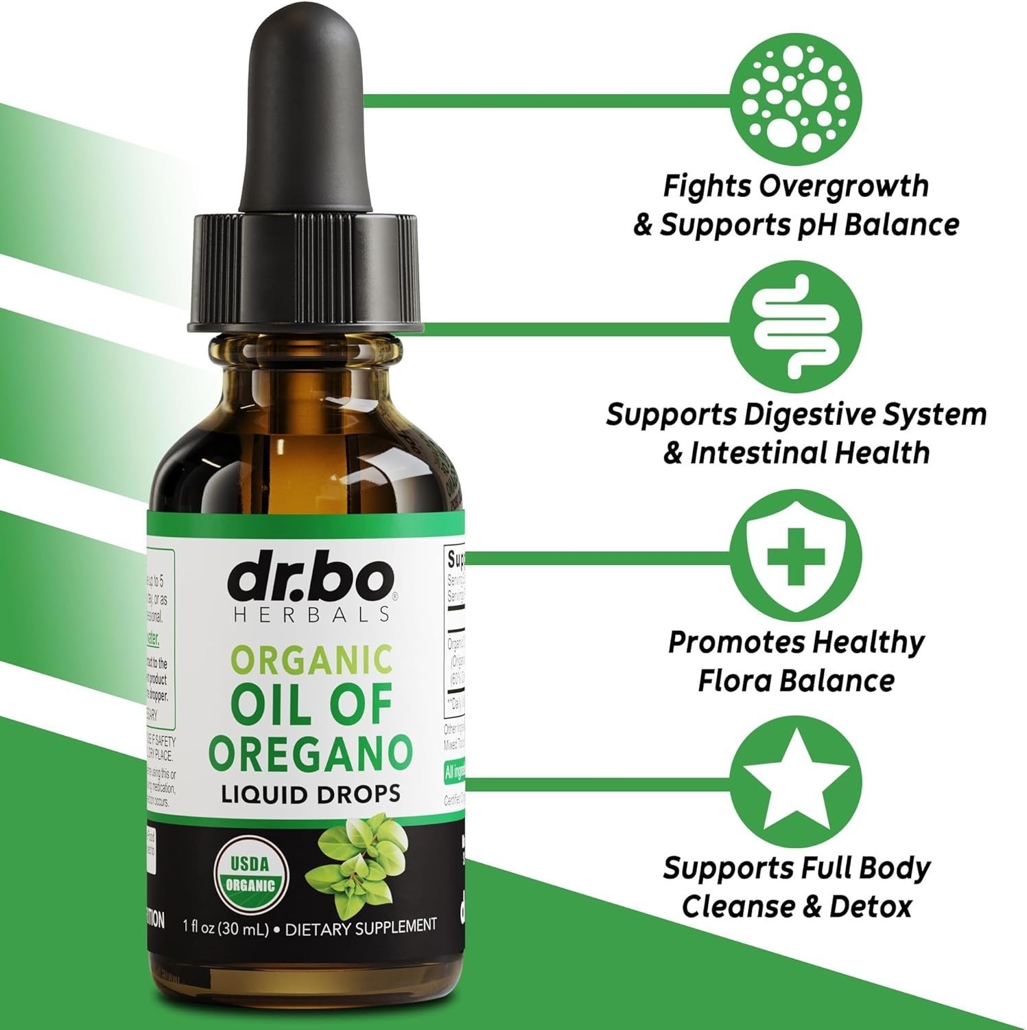 Oregano Oil Natural Liquid Drops – 6 Month Supply of Drops…%%