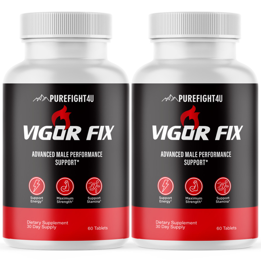 Vigor Fix Tablets, Advanced Male Performance Support-2 Bottles
