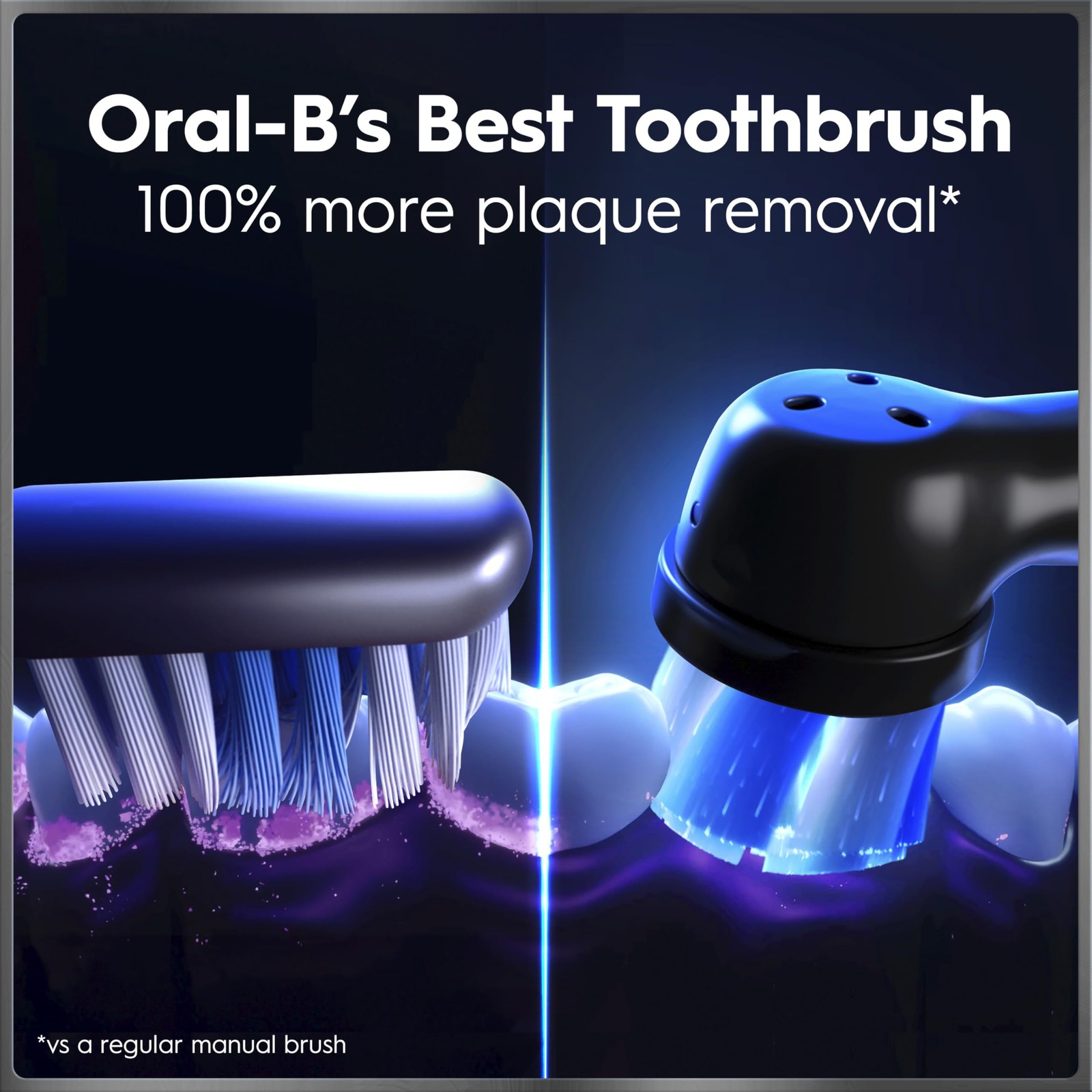 Oral-B iO Series 7 Deep Clean + Protect Electric Toothbrush Black Travel Case