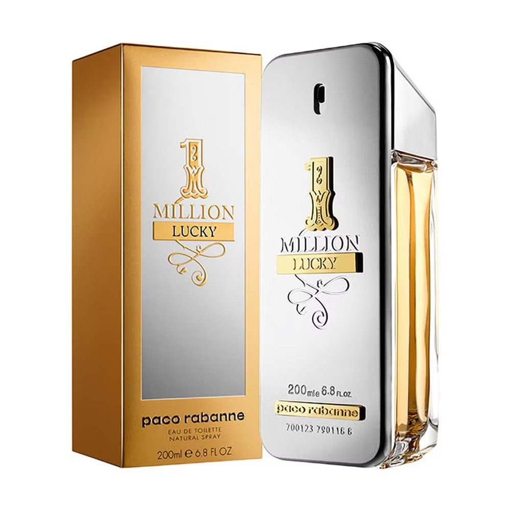 Paco Rabanne 1 Million Lucky EDT 6.8 oz/200ml Men’s Cologne Spray | NEW & SEALED