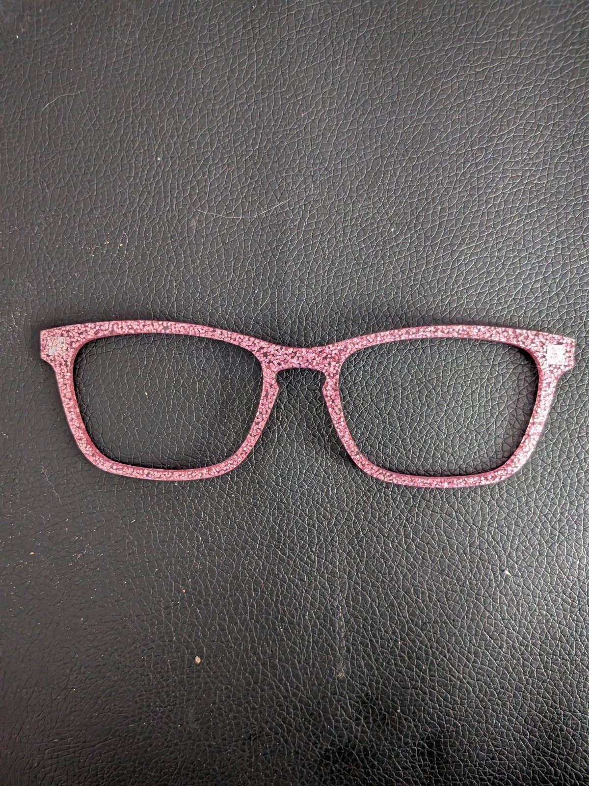 PAIR Eyewear Pink Glitter Full Rim Plastic Eyeglass Frames for the Casper