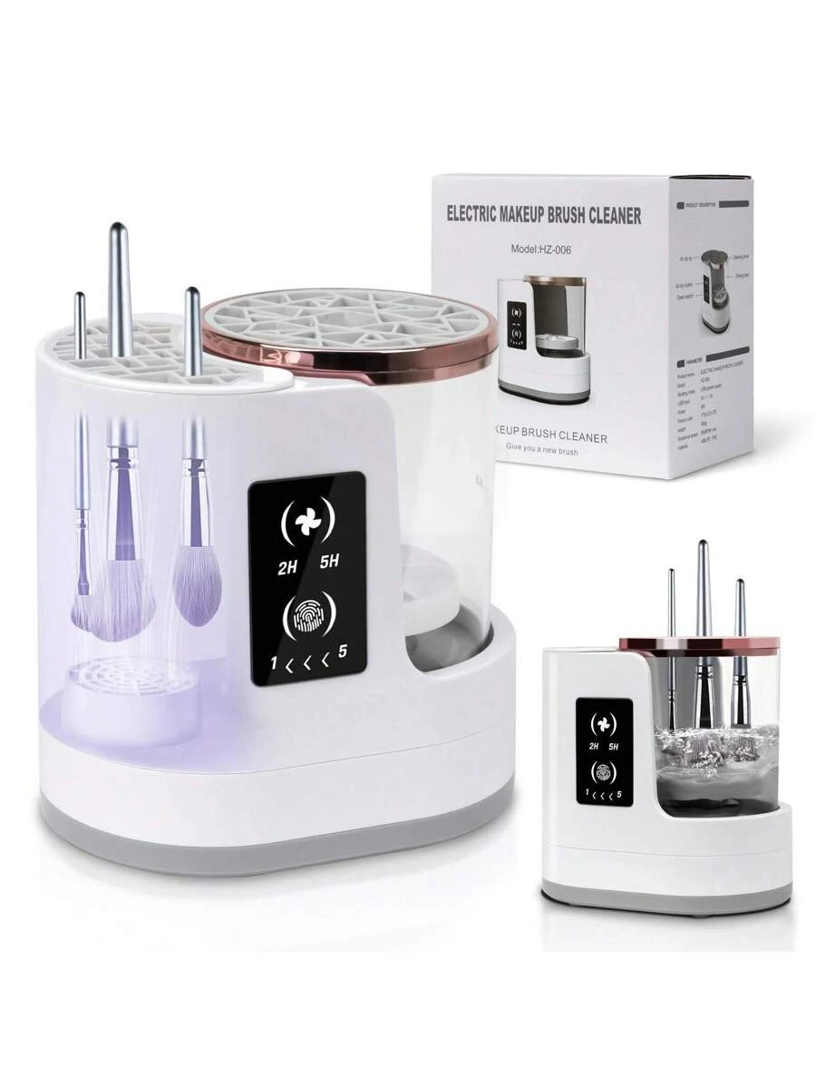 3-In-1 Electric Makeup Brush Cleaner & Dryer USB Portable