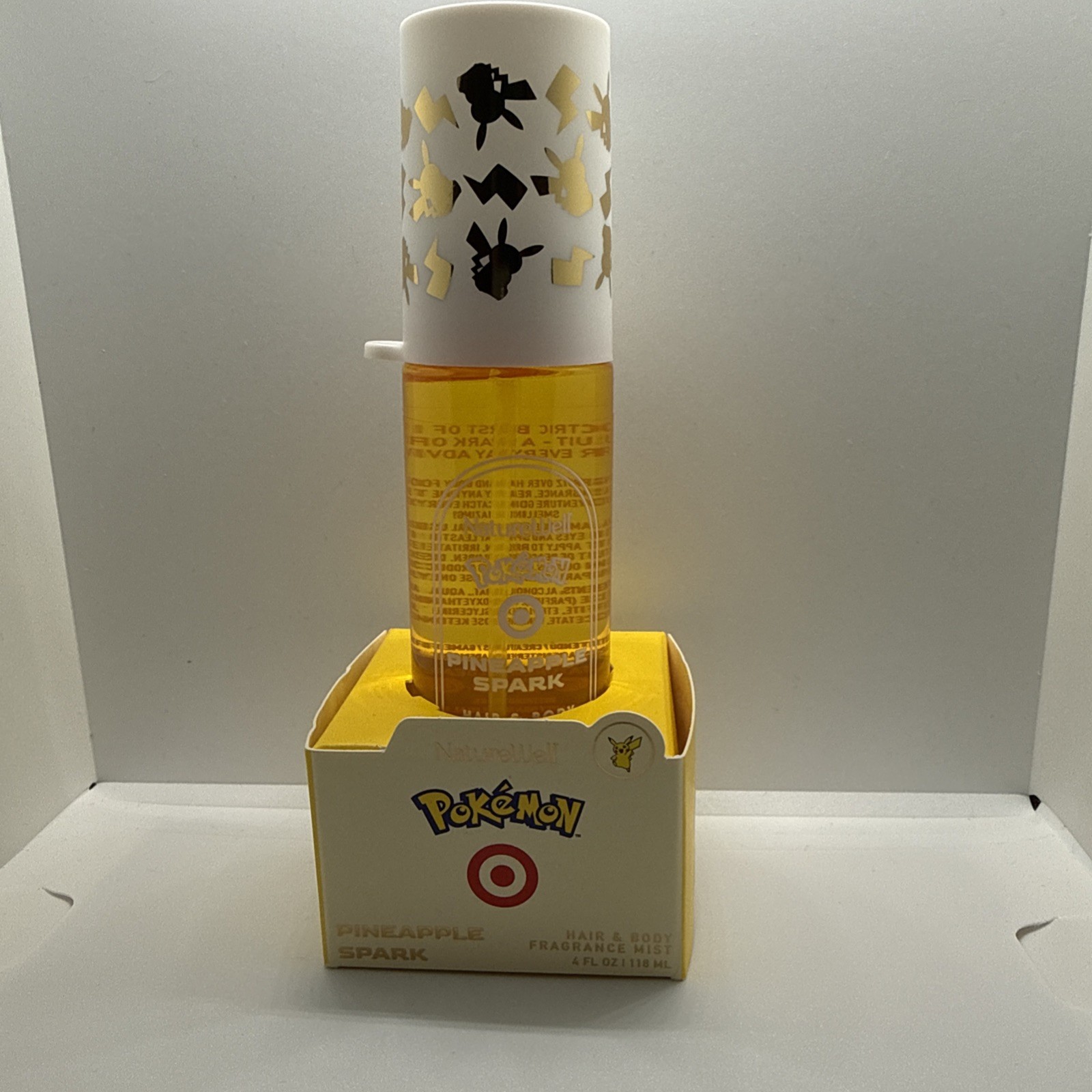 Naturwell Pokemon X Target Collab Pineapple Spark Hair Body Fragrance Mist