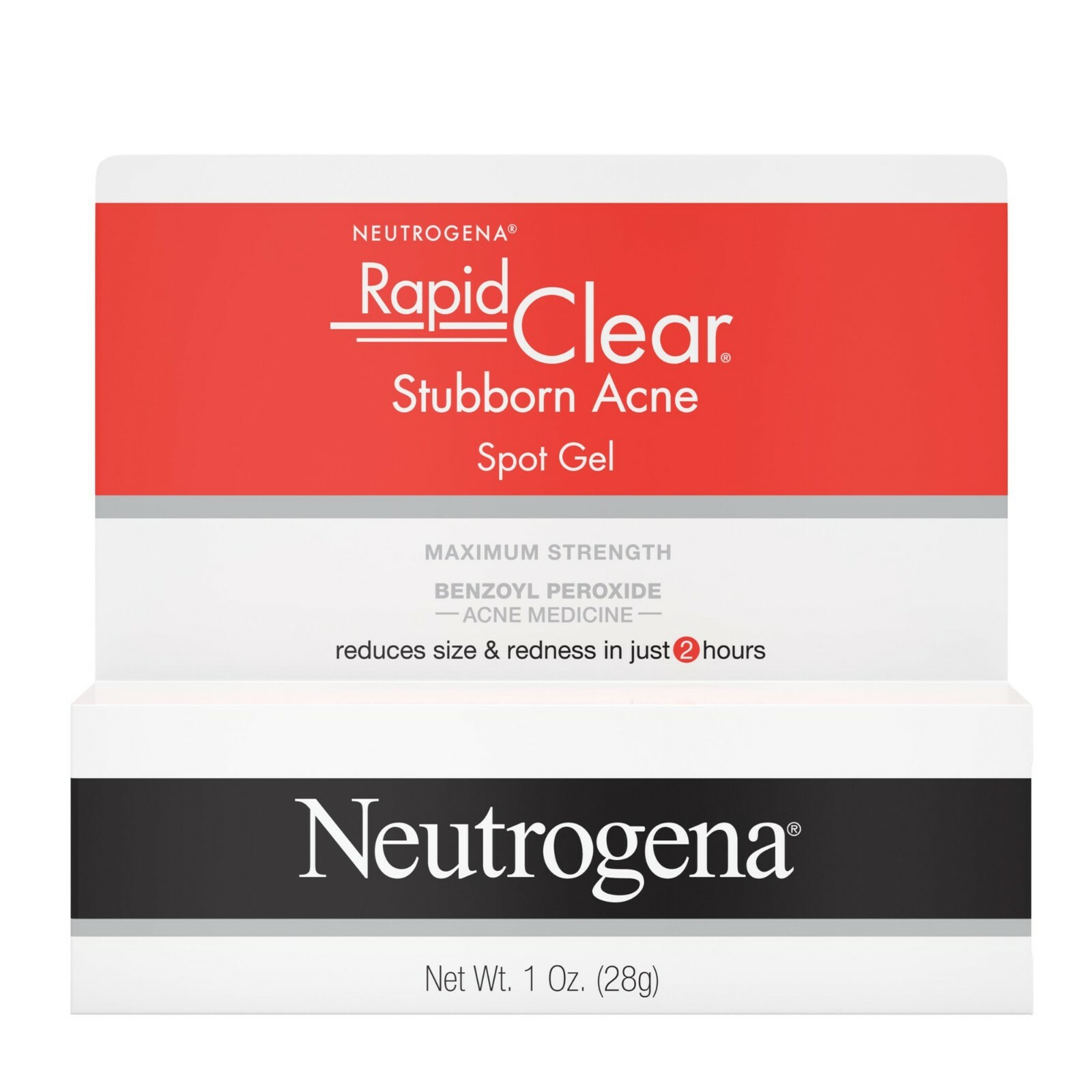 Neutrogena Rapid Clear Stubborn Acne Spot Gel Maximum Strength Unspecified 1.0oz
