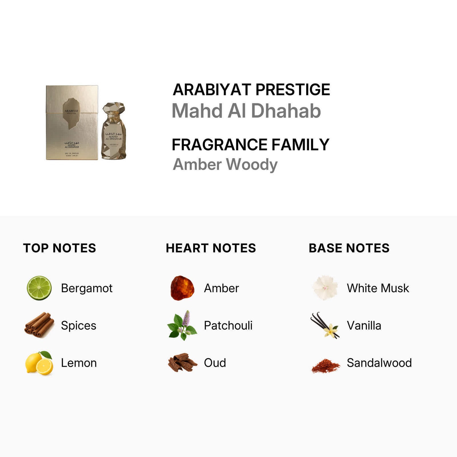 Arabiyat Prestige Unisex Mahd Al Dhahab EDP Spray 3.4 oz Fragrances
