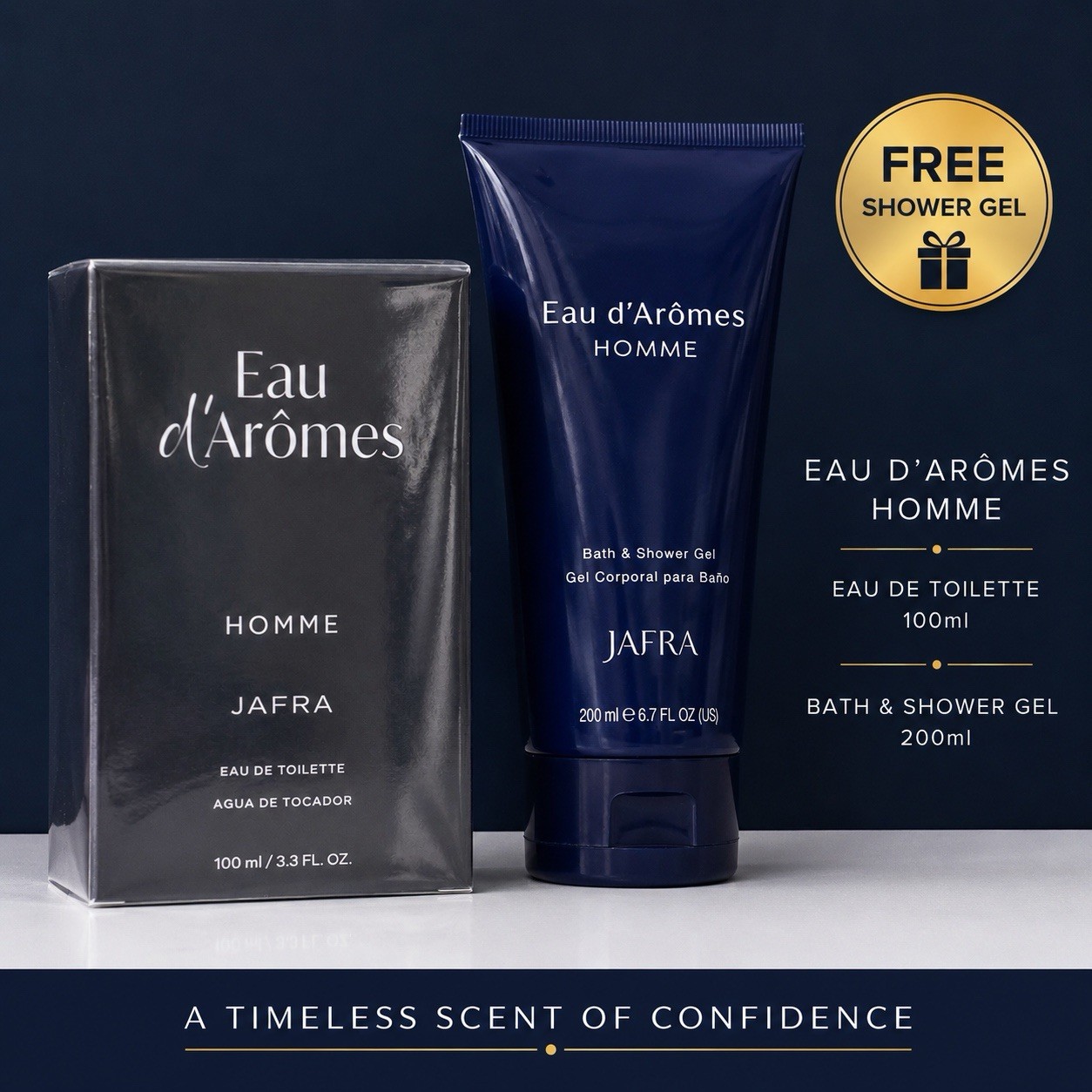 JAFRA Eau d’Arômes Homme EDT 100ml Men’s Cologne