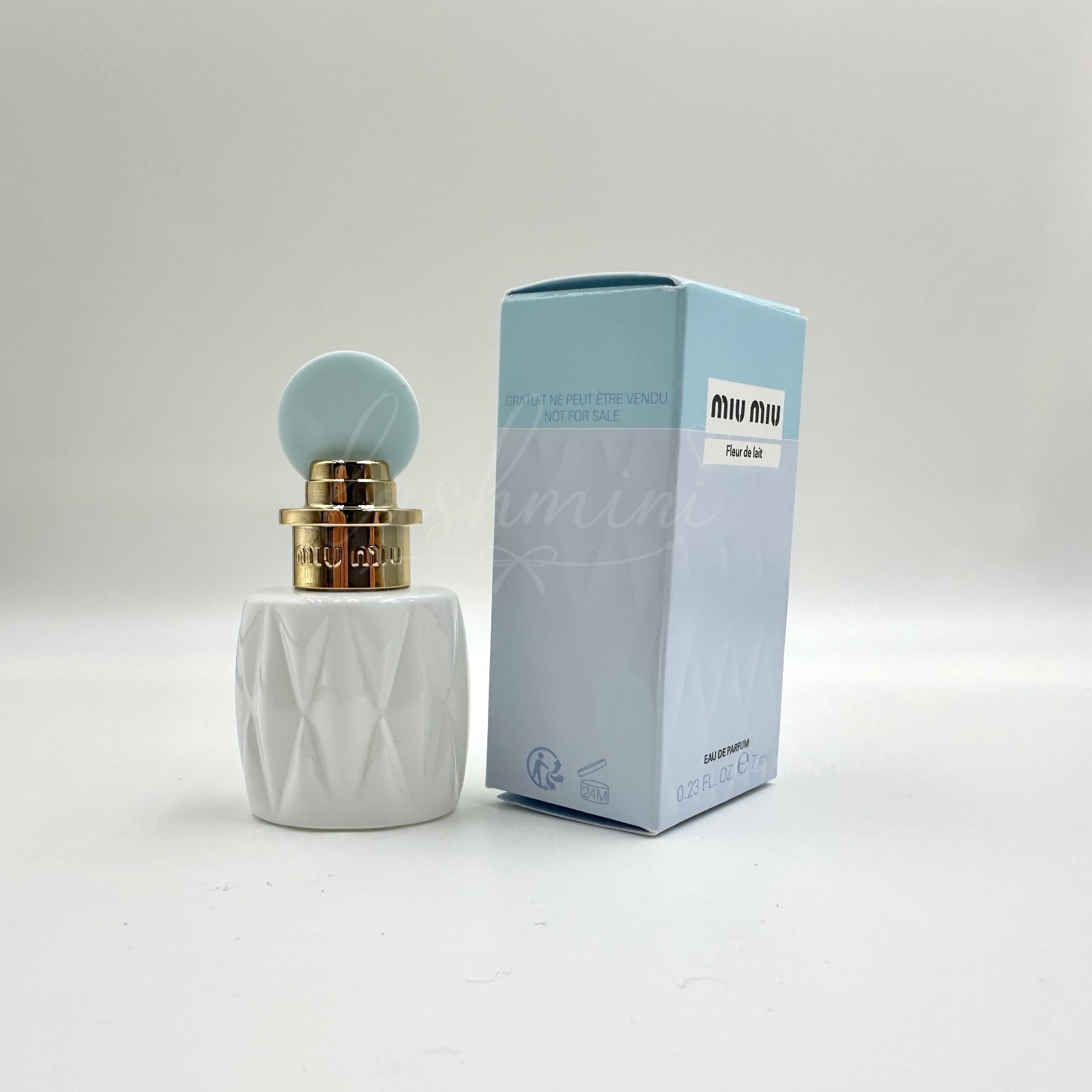 Miu Miu Fleur de Lait Eau de Parfum 7ml / 0.23 fl oz Mini Perfume NIB Authentic