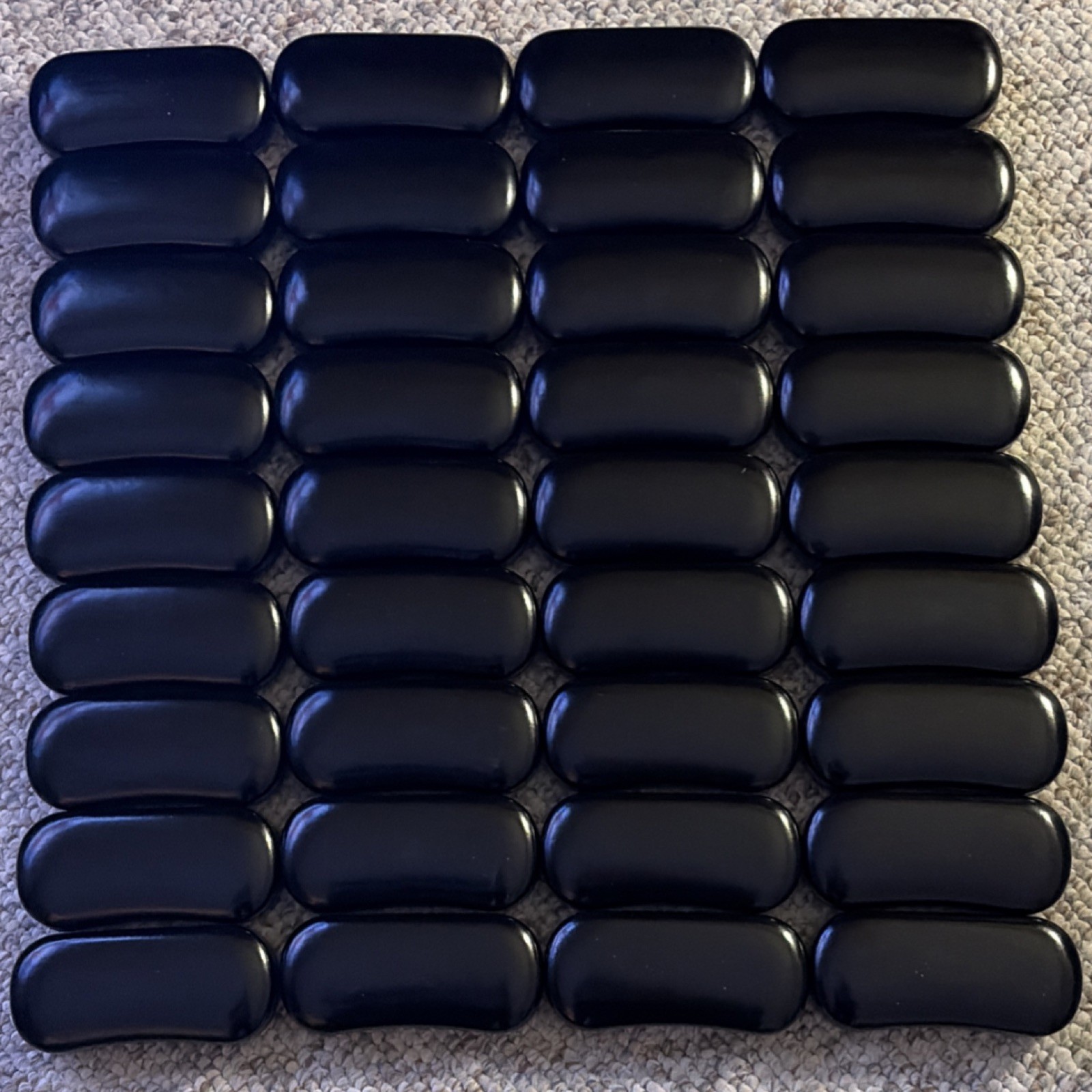 36 New Black Hard Case Glasses Sunglasses Felt Lining Lot of 36 Eyeglass Storage