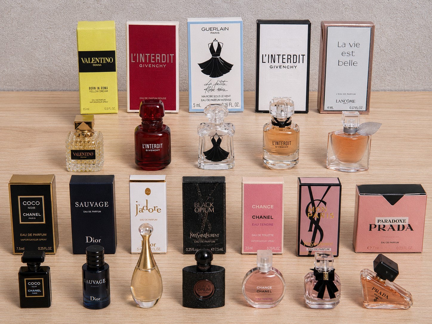 Lot of 12 Assorted Mini Perfume Travel Size Brand New Sealed | FREE SHIPPING