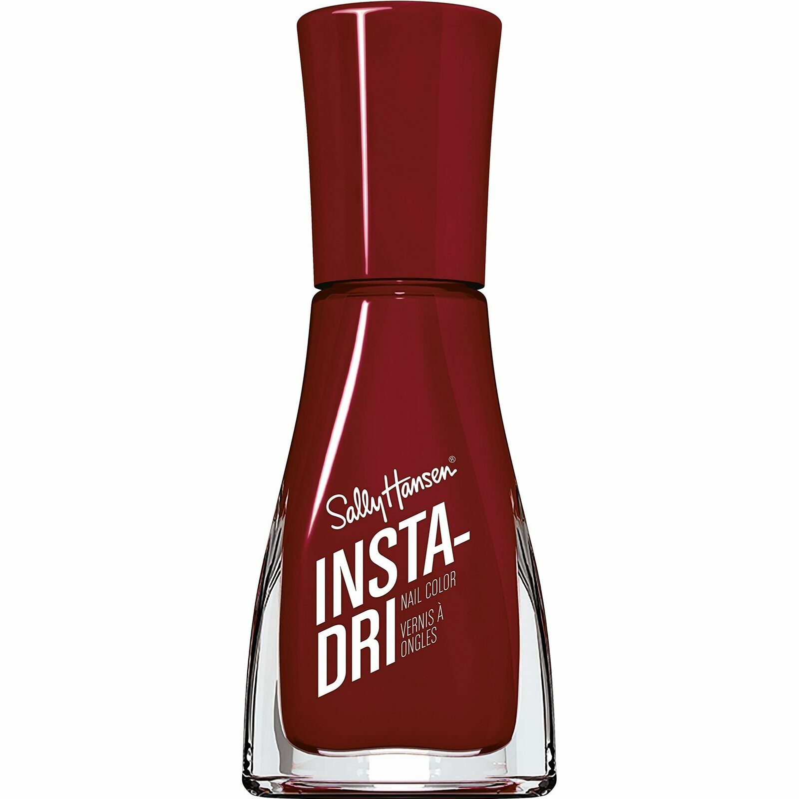 LOT OF 4 BOTTLES Sally Hansen INSTA-DRI nail polish 423 JUST IN WINE WS
