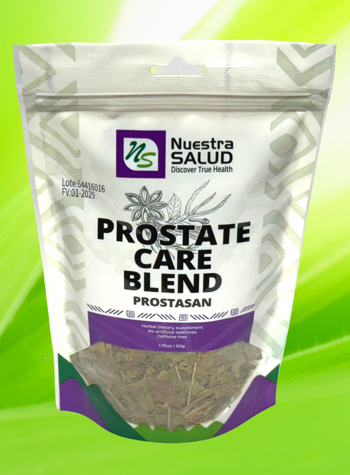 Prostate Care Blend Herbal Tea Peruvian Prostasan Te Premium (50g) Peru
