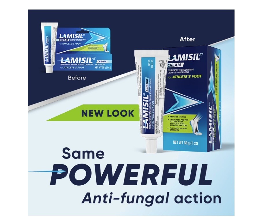 Lamisil Athlete’s Foot Cream 1Oz Fast Relief Prescription Strength Fungal Tre…