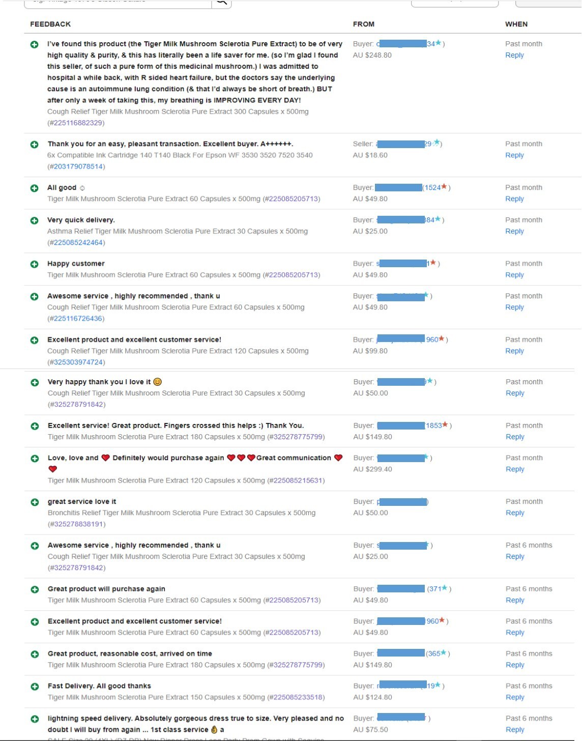 Lignosus Improve Respiratory Tiger Milk Mushroom: 60 Capsules x 500mg