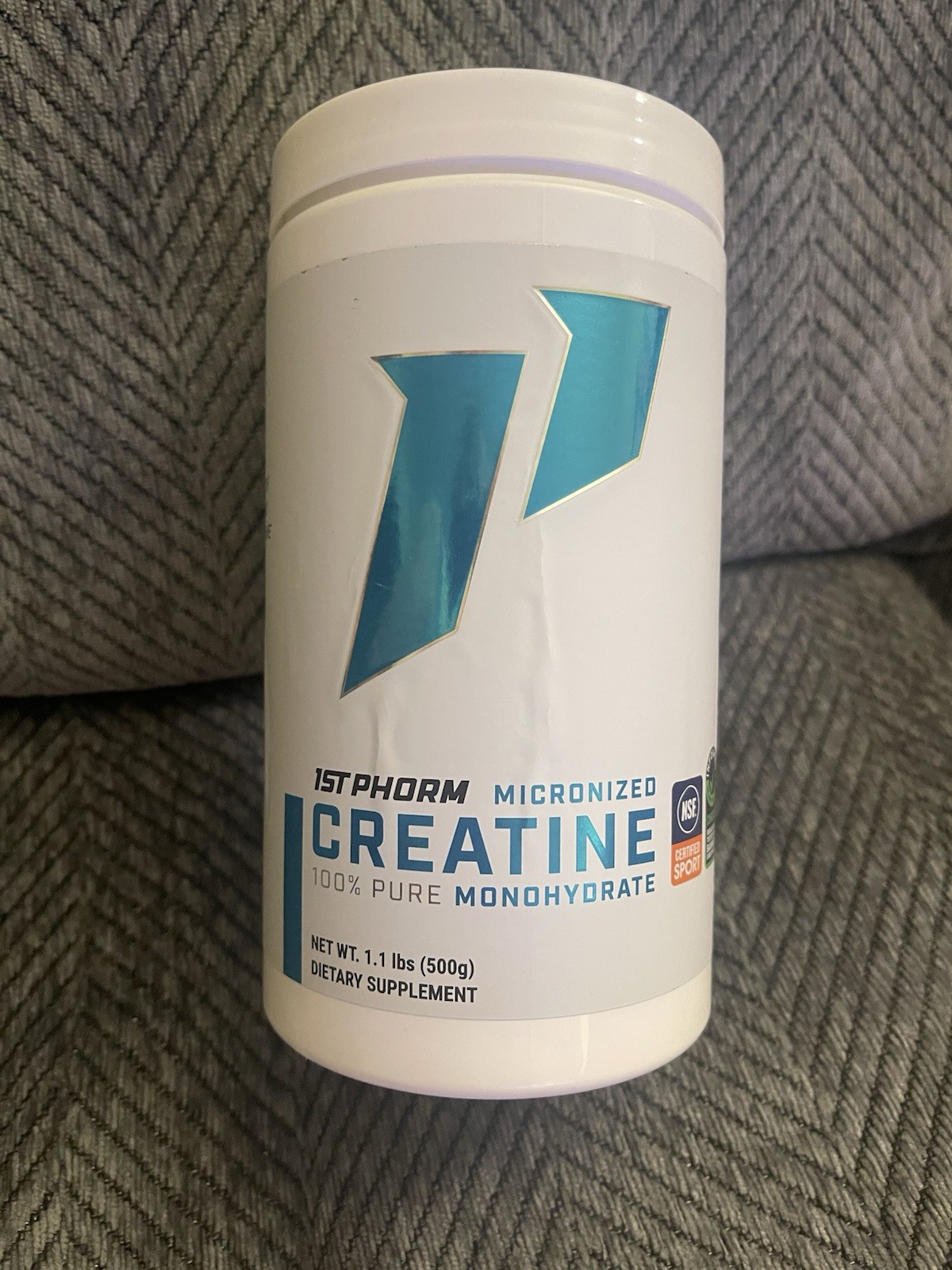 1st Phorm Micronized Creatine 100% Pure Monohydrate 1.1 lbs(500g)SEALED EXP 9/26