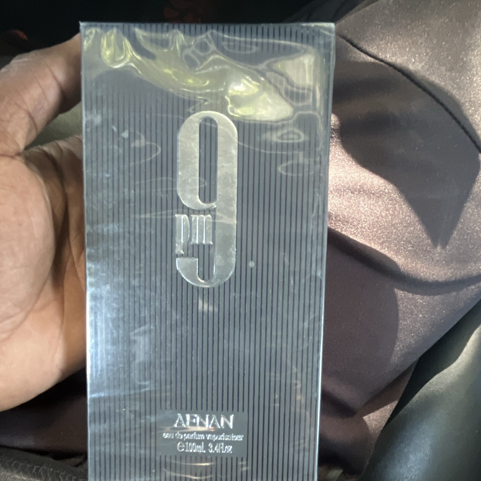 Afnan 9 PM Eau de Parfum Spray Regular Size 3.4 fl oz Fragrance