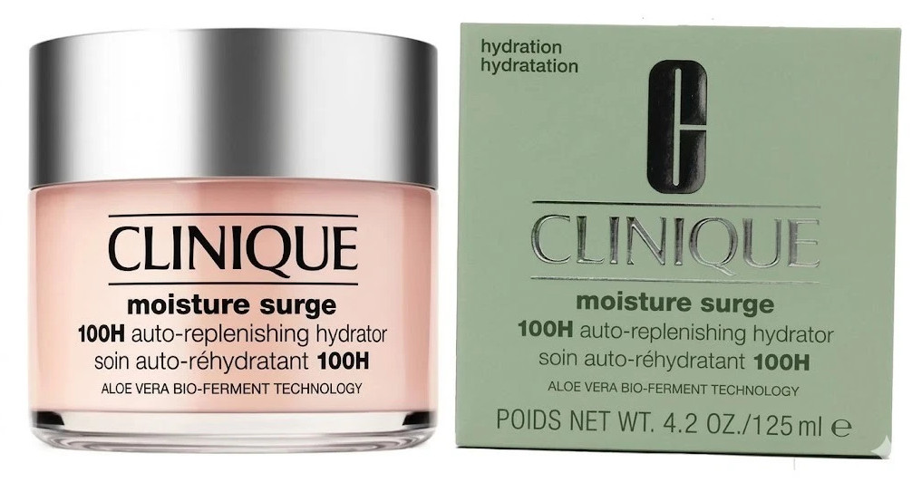 Clinique Moisture Surge 100H Auto-Replenishing Hydrator 125ml/4.2oz – New Box