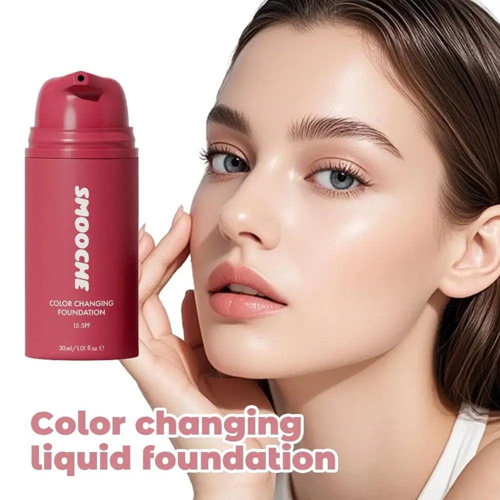 Smooche Korean Color Changing Foundation for All Skin Types Flawless Coverage