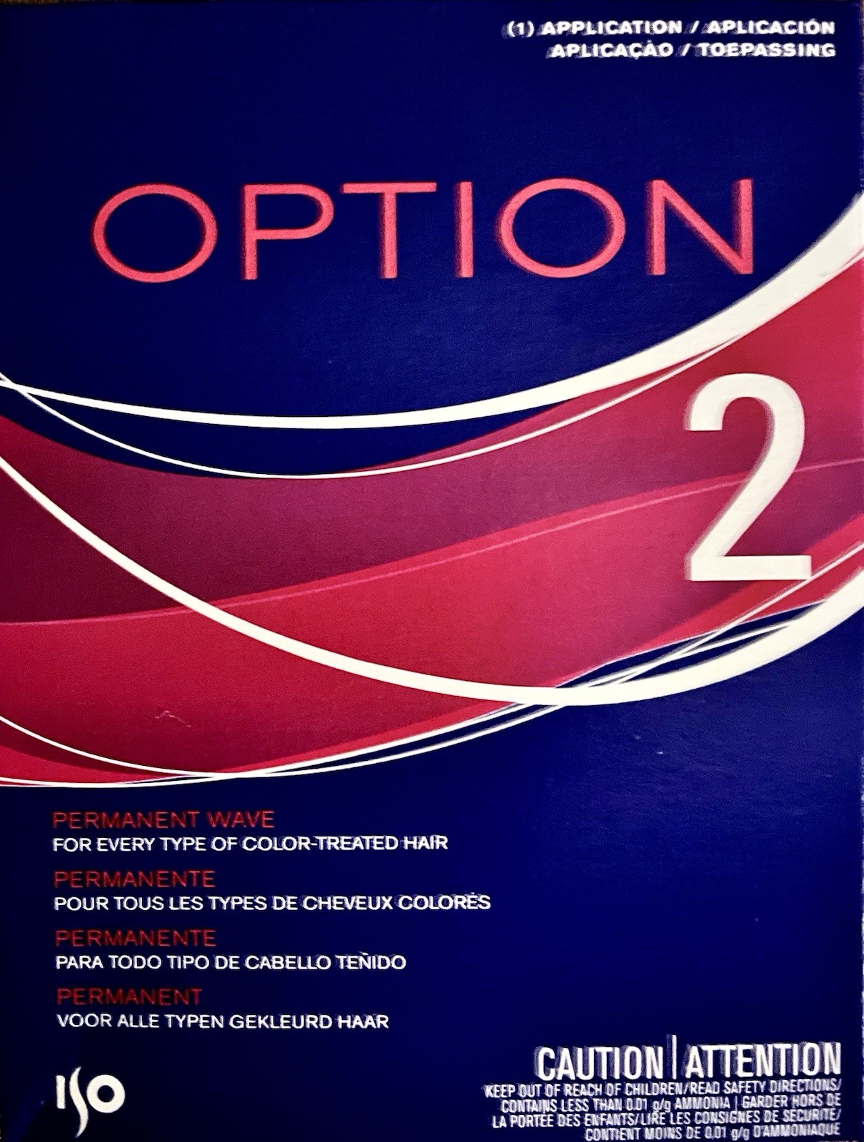 ISO Option #2 Perm Kit For Color Treated Hair