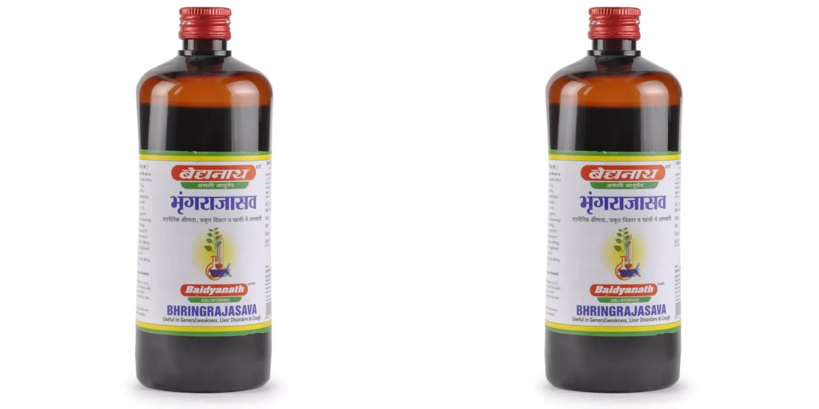 2pc x Baidyanath Bhringrajasava (450ml) Bhringarajasava Bhringraj Asava