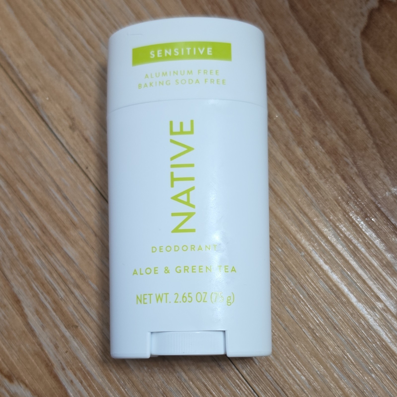 Native Sensitive Aloe & Green Tea Deodorant Stick 2.65 oz Aluminum-Free
