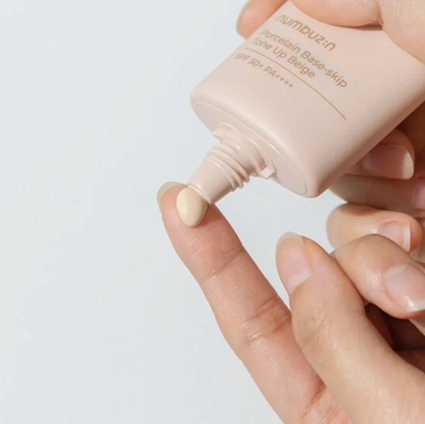 numbuzin No.3 Porcelain Base-skip Tone Up Beige 50ml