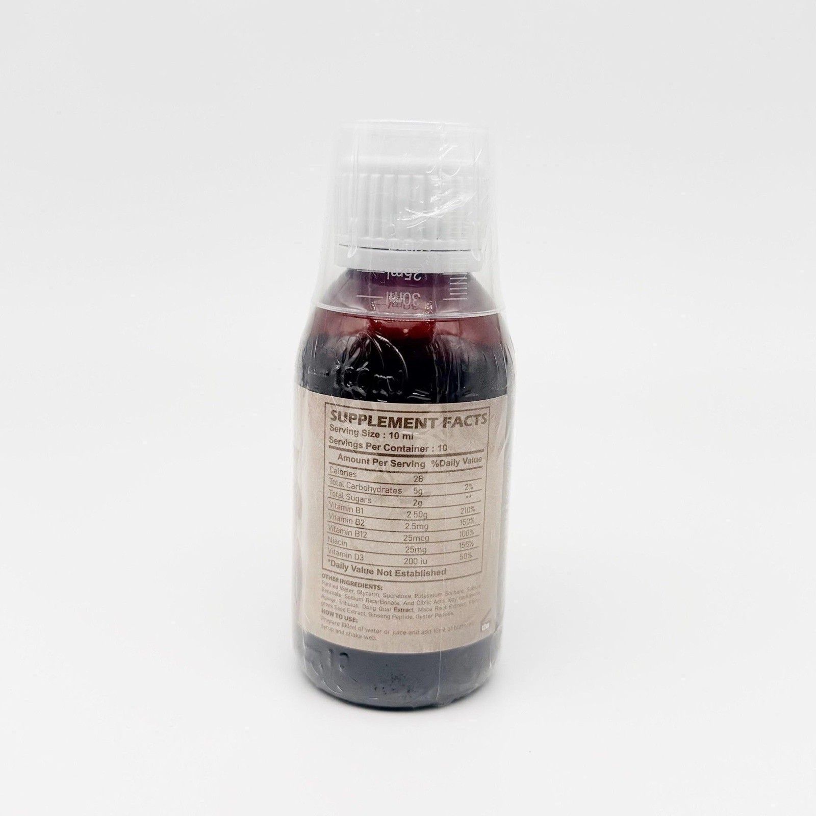 Samdi Vitamin Syrup Supplement w/ B1 B2 B6 B12 D3, 10 ml, Wellness