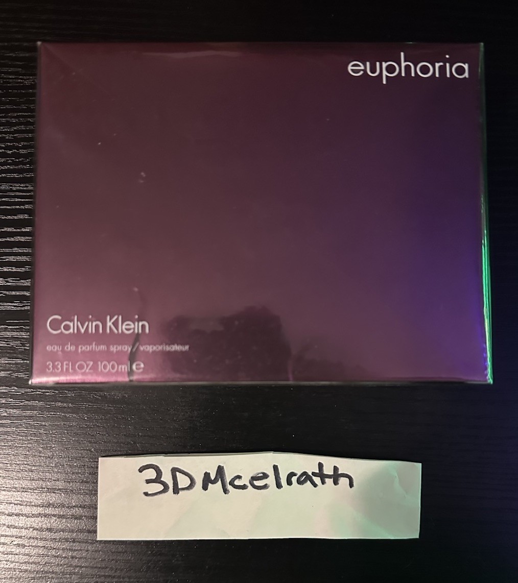 Euphoria by Calvin Klein 3.3 oz EDP Perfume for Women New Sealed Box Free Ship!
