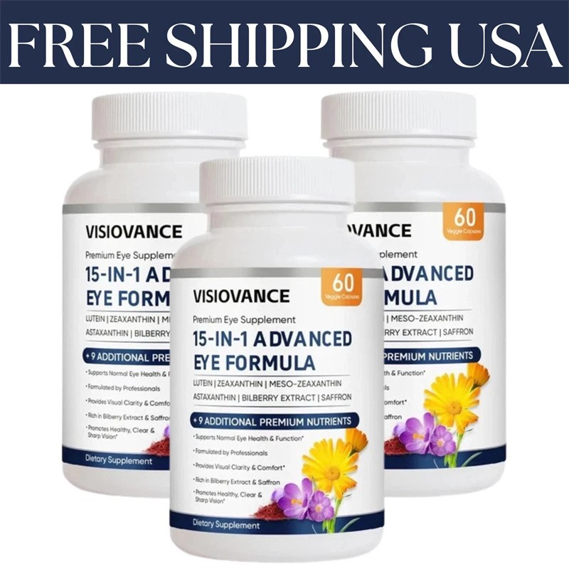 VisioVance 15 in 1 Advanced Ocular Formula – Neurobella Eye Formula
