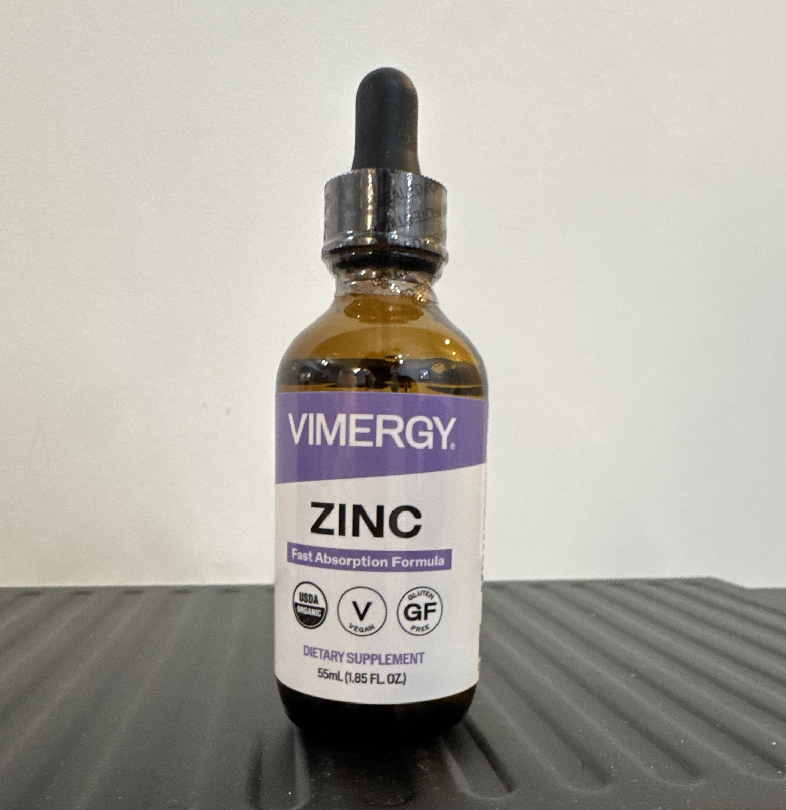 Vimergy Zinc Liquid Drops Immune Support Vegan Gluten-Free USDA Organic 1.85oz