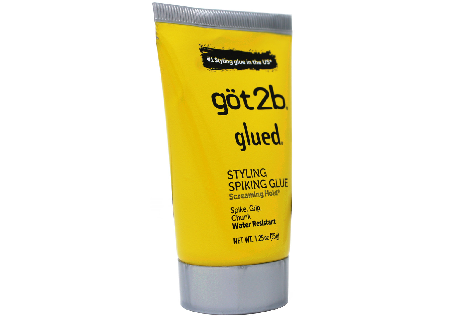 Got2b Glued Styling Glue Hold Spike Grip Chunk Water resistant 1.25 oz 2 Pack