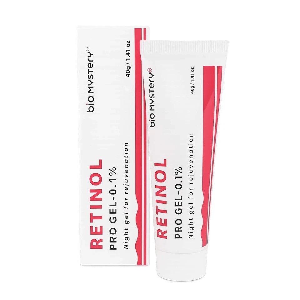 Retinol Pro Gel 0.1 Vitamin A Fine Lines, Sun Spots, Anti-Aging (40 Gram / 1.41)