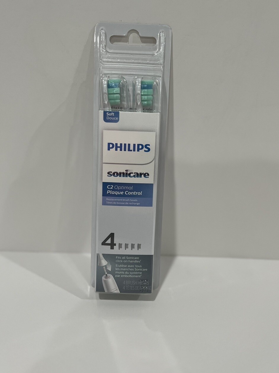 Genuine C2 Optimal Plaque Control Toothbrush Head for Philips Sonicare HX9024/10