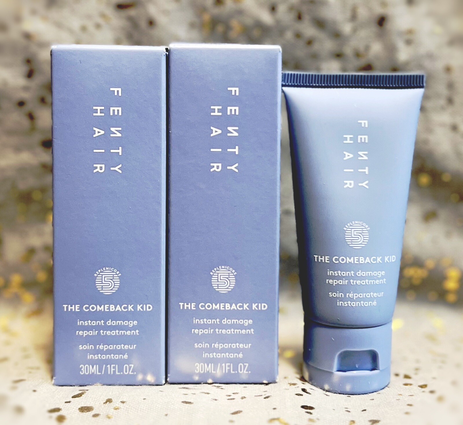 2x~Fenty Hair~The Comeback Kid~Instant Damage Repair Treatment~1oz / 30ml~NIB~