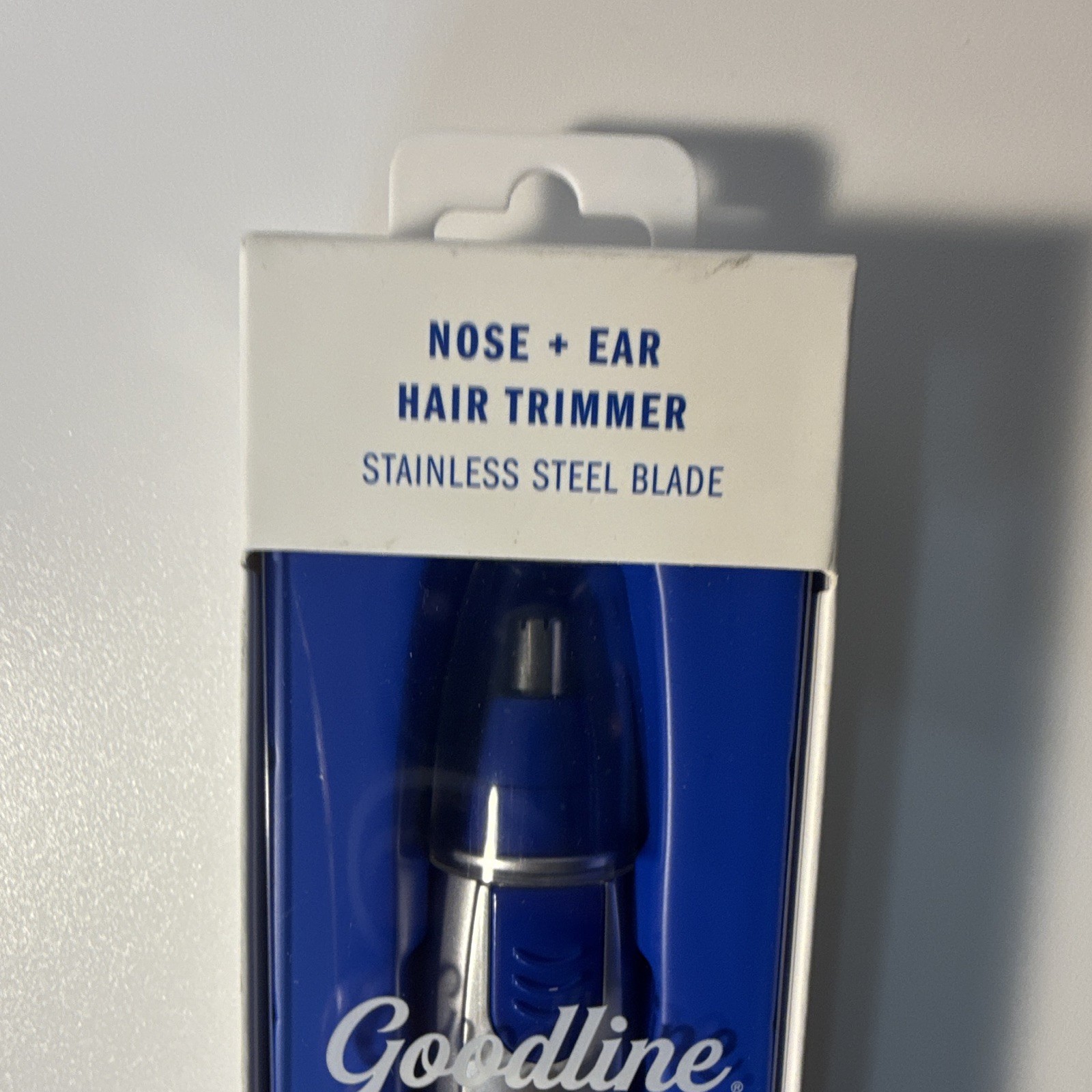 Goodline Unisex Nose & Ear Trimmer, Stainless Steel Blade, Battery, 1 Head