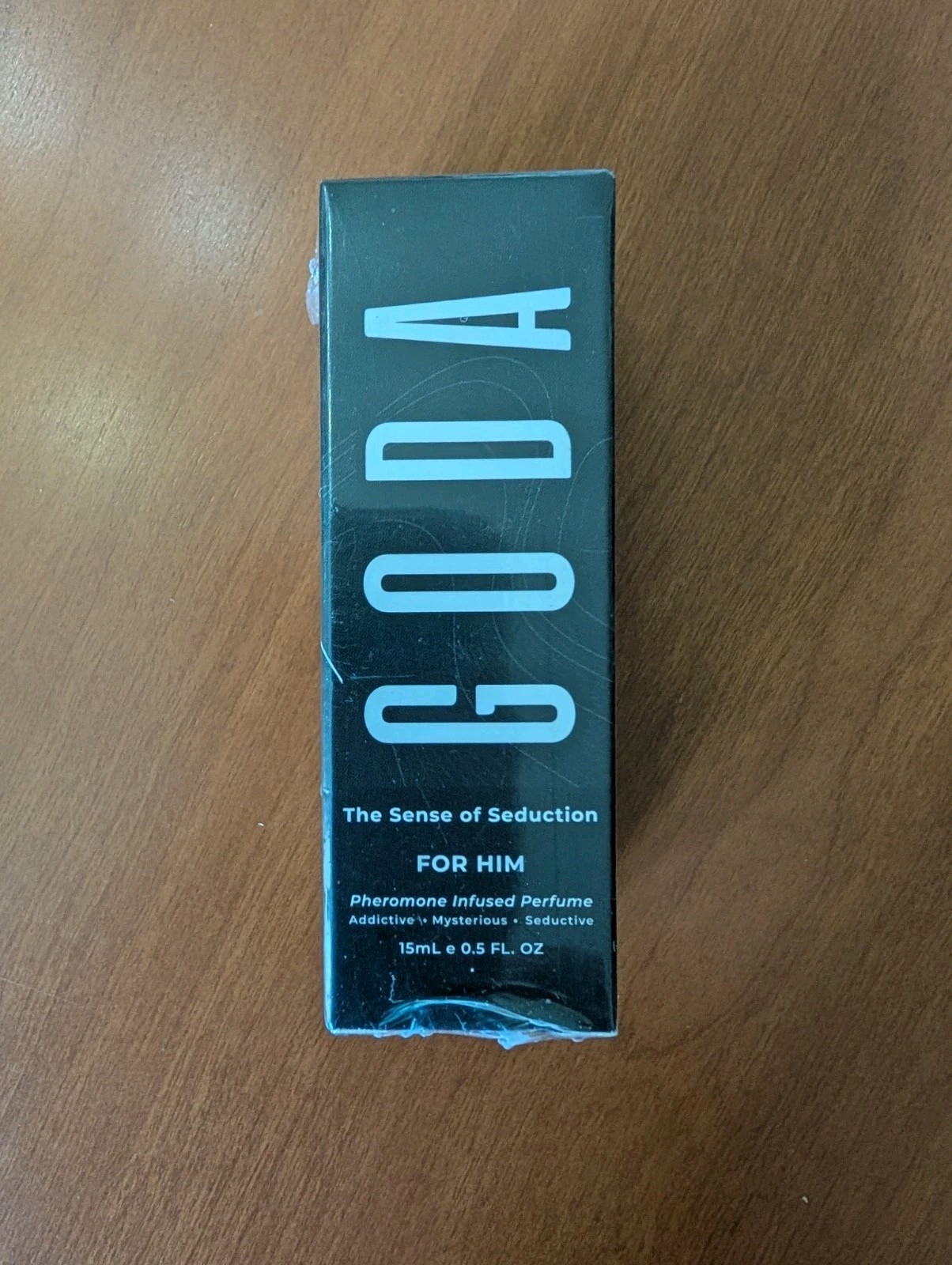LOT Of 4-GODA The Sense of Seduction Pheromone Infused Perfume-HIM & HER, .5 Oz