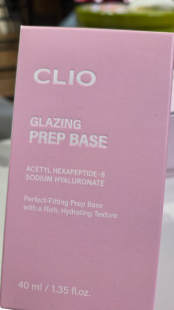 CLIO Glazing Prep Base 40ml Moisturizing Makeup Primer K-Beauty