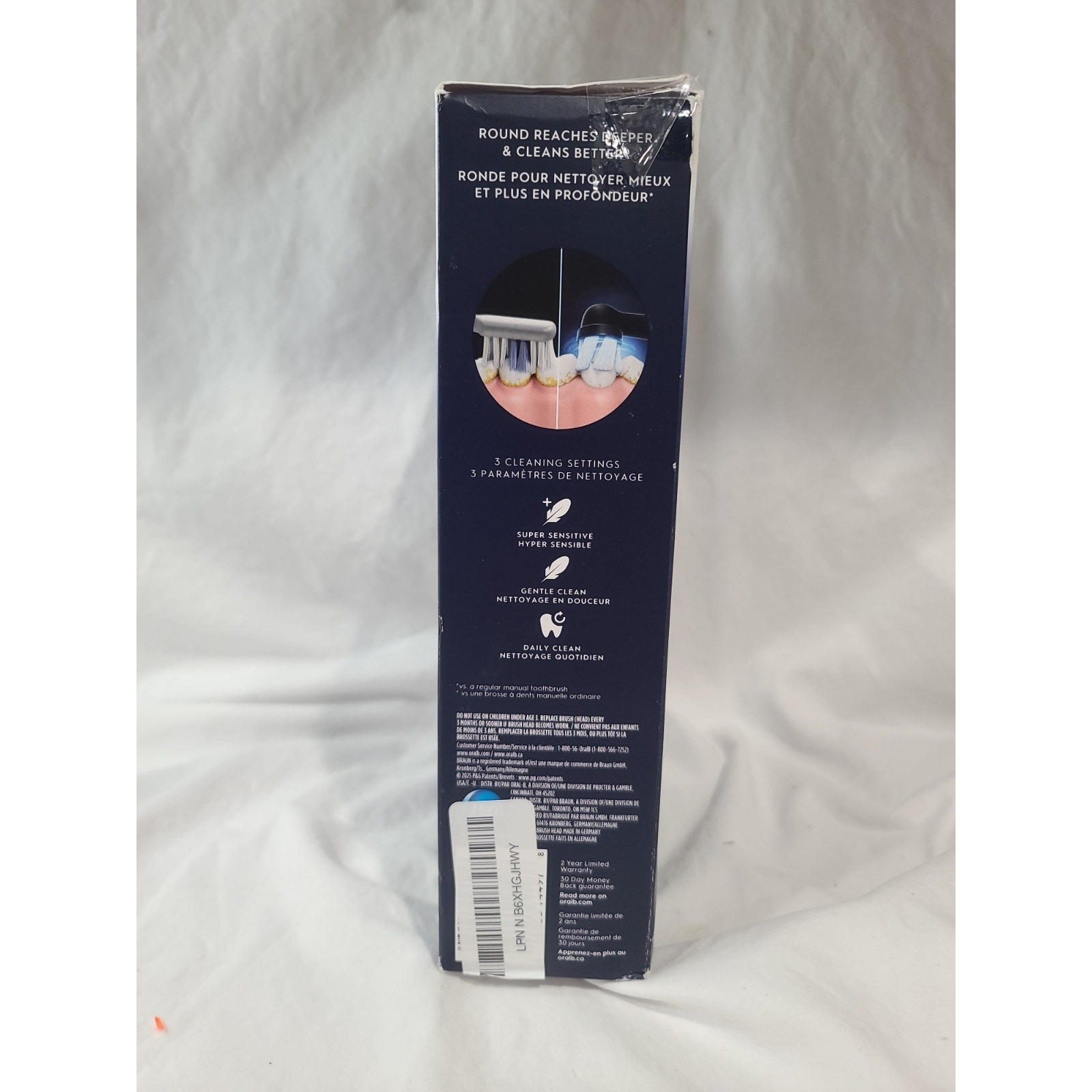 Oral-B iO Rechargeable Electric Powered Toothbrush Black Series 2