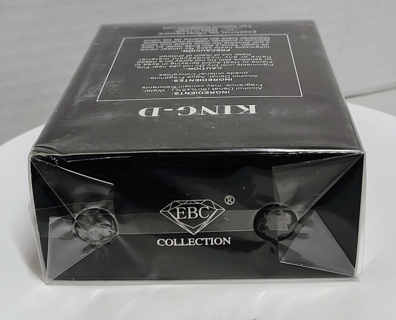 King-D Black Edition Cologne 3.4oz EDP Spray New Sealed Bold Fruit Smoky Birch