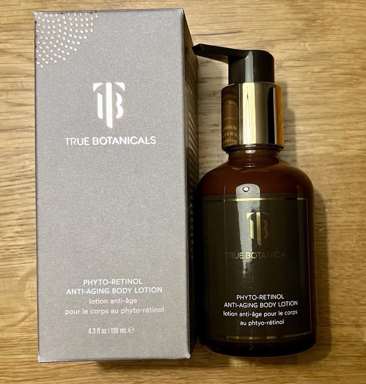TRUE BOTANICALS Phyto-Retinol Anti-Aging Body Lotion 130mL/4.3 Fl Oz New In Box