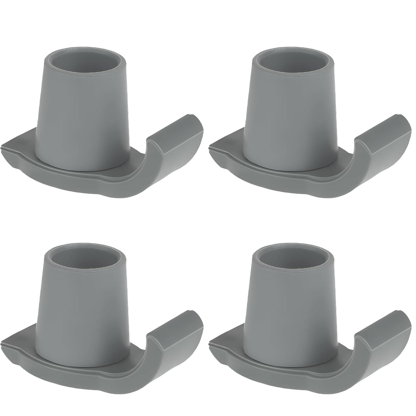 Walker Glide Skis, 4 Pcs Universal Fit Walker ski Glides,Easy to Use Rubber W…