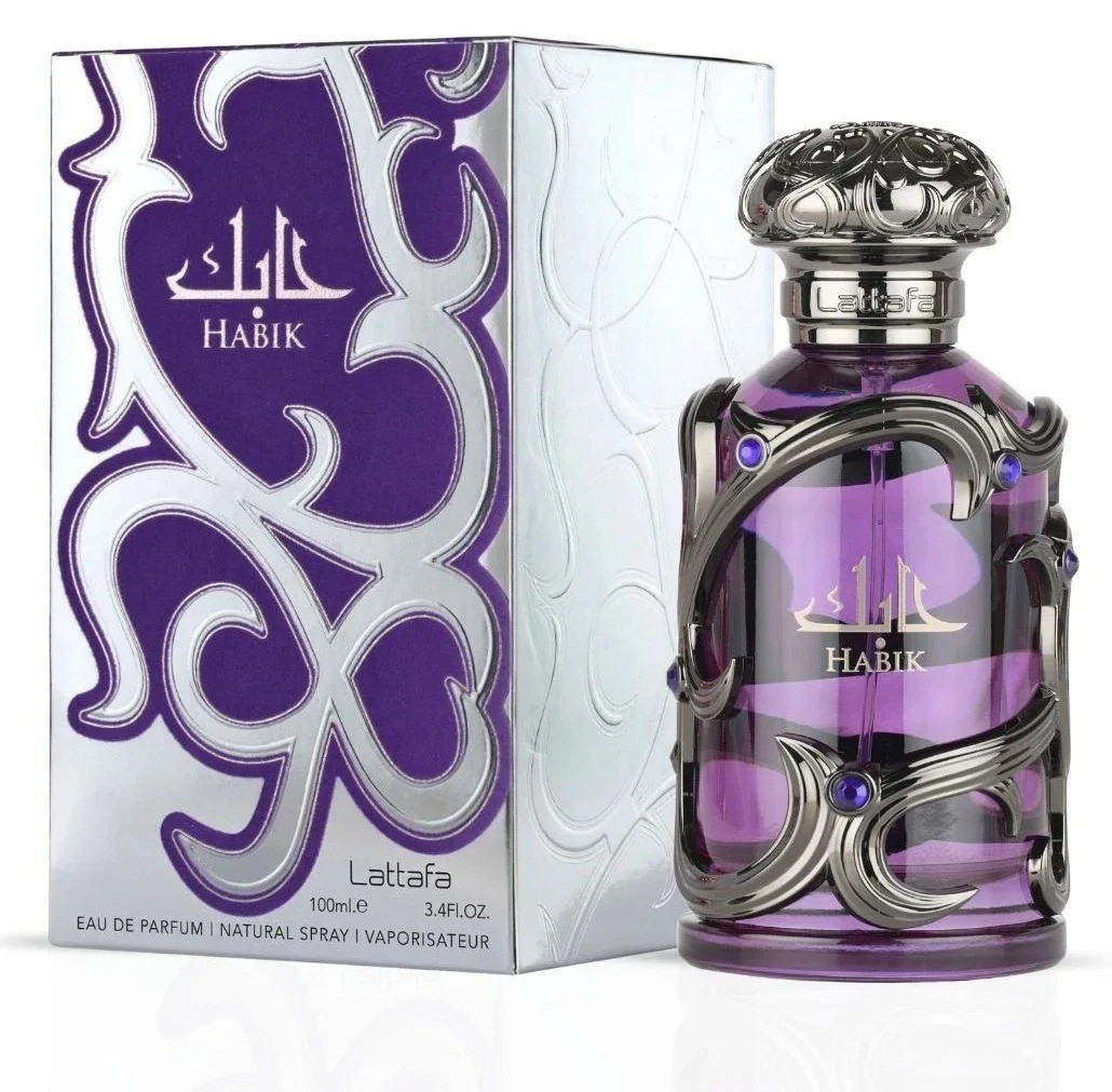 Lattafa Habik – 3.4oz – Spicy, Aromatic, Woody, Musky – EDP Lasting for Men
