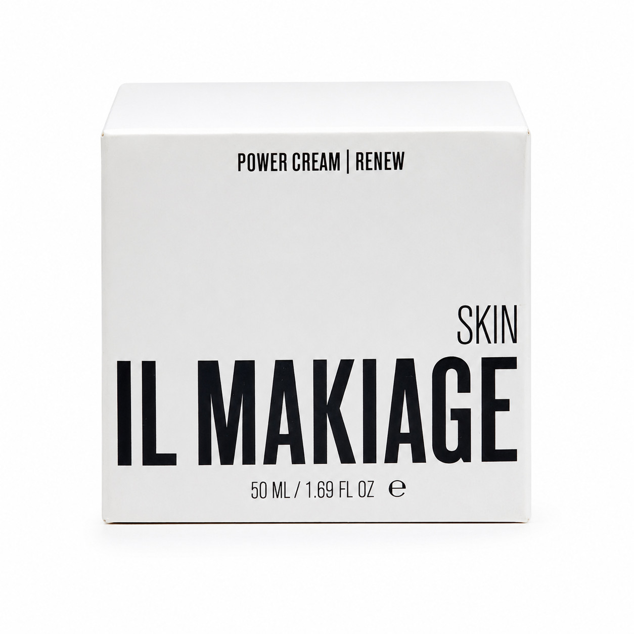 IL MAKIAGE Power Cream Renew Fragrance Free Moisturizer 50ml 1.69oz New