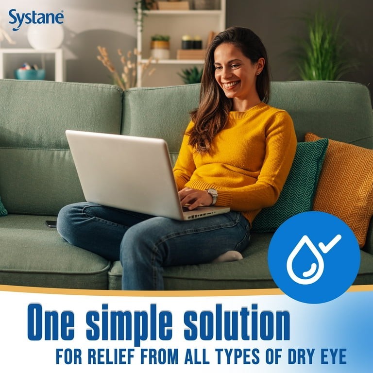 Systane Complete PF Twin Pack Eye Drops – 2 x 10mL [0.34 Oz] ~ Exp : NOV 2027