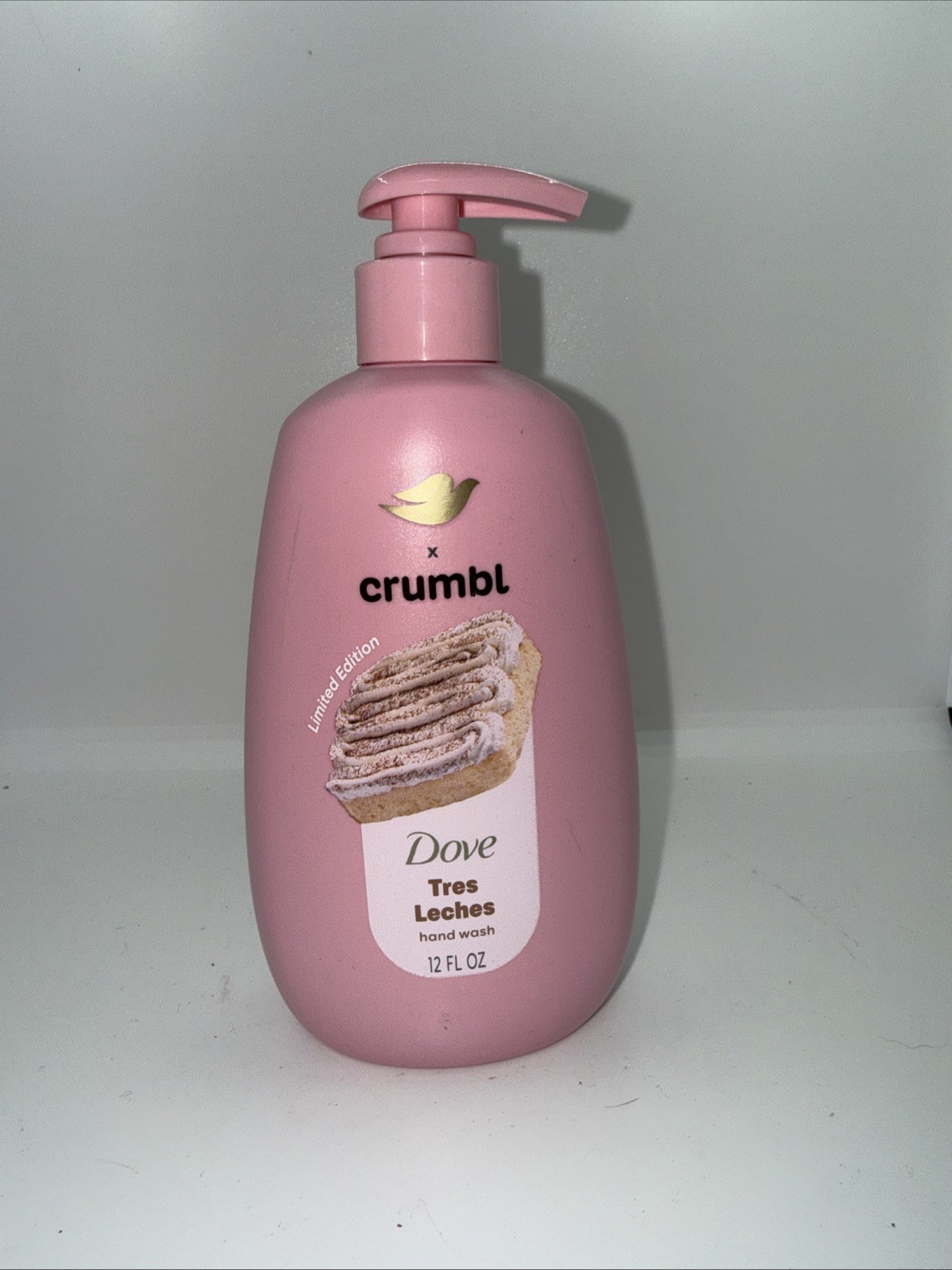 Dove Crumbl Limited Edtion Liquid Hand Soap Tres Leches Cleanses & Nourishes