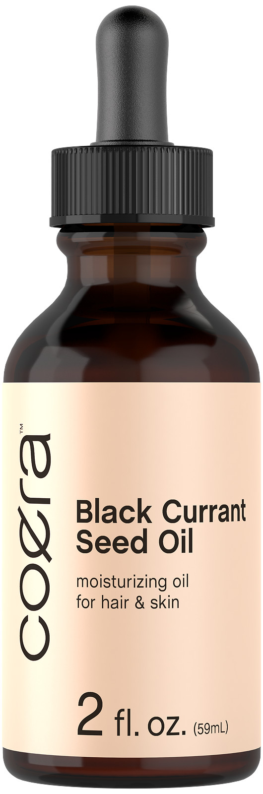 Black Currant Seed Oil | 2 fl oz | Moisturizing Oil for Hair and Skin | by Coera